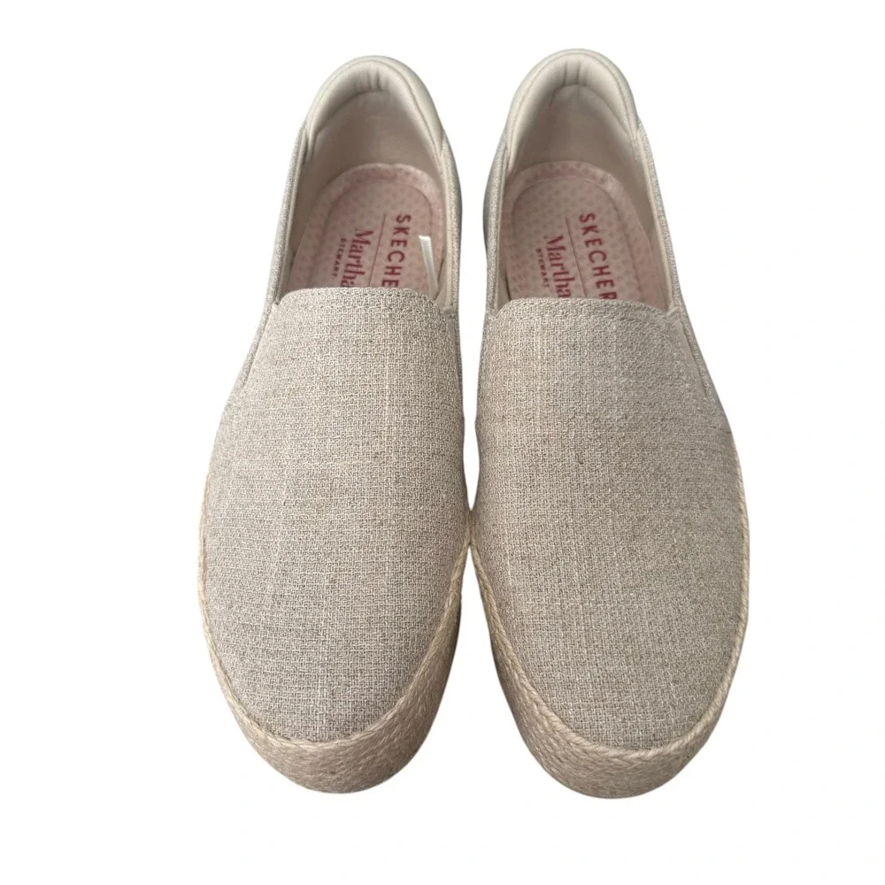 Martha Stewart & Skechers: BOBS Sesame By The Bay 158908 Natural Women's Size 9